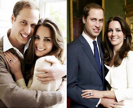william and kate engagement ring picture. The official engagement photos